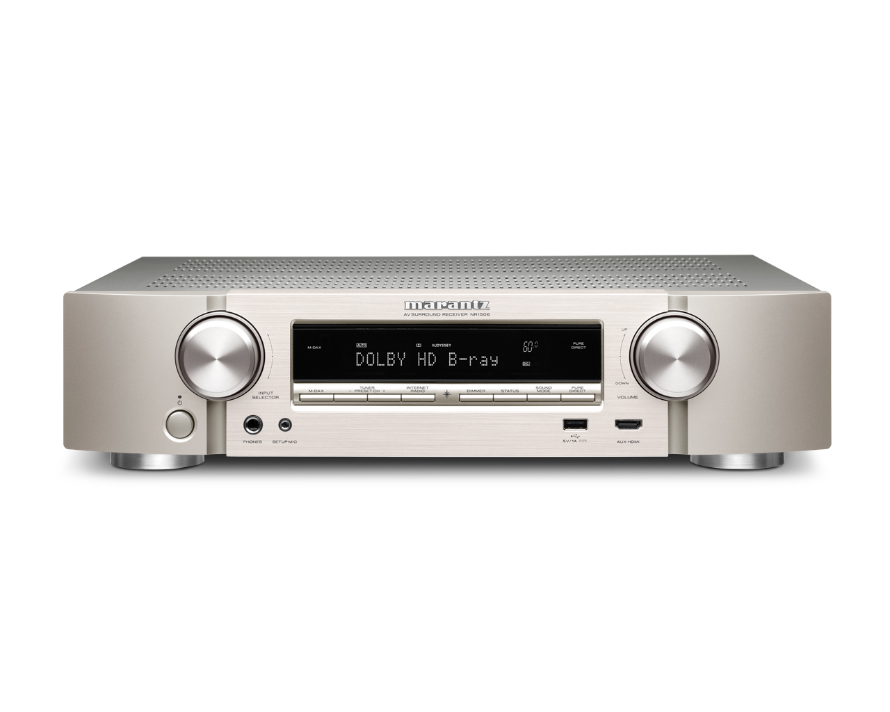 marantz nr1506 surrand av receiver airplay bluethooth